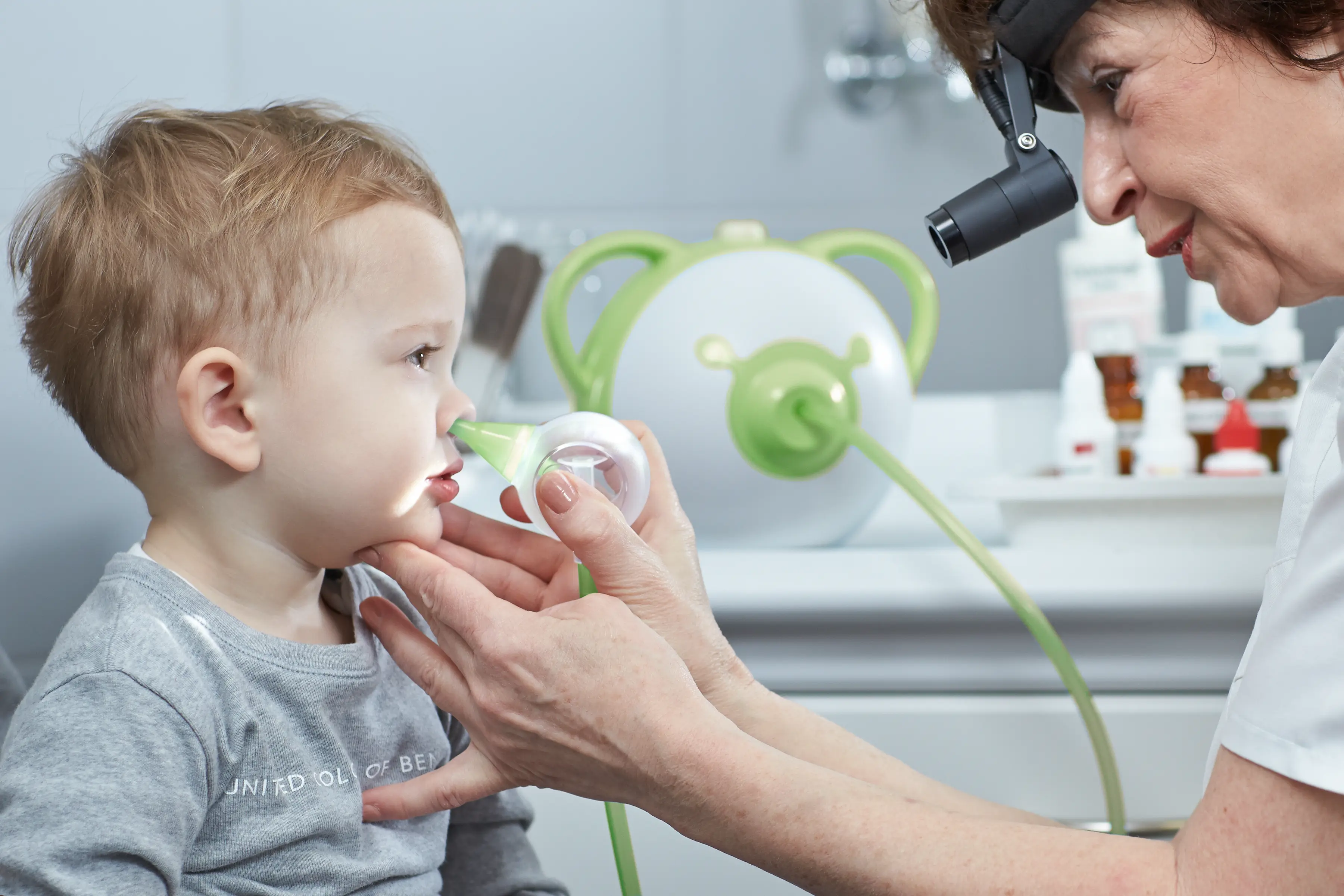 Kūdikiui peršalus padės nosies aspiratorius 