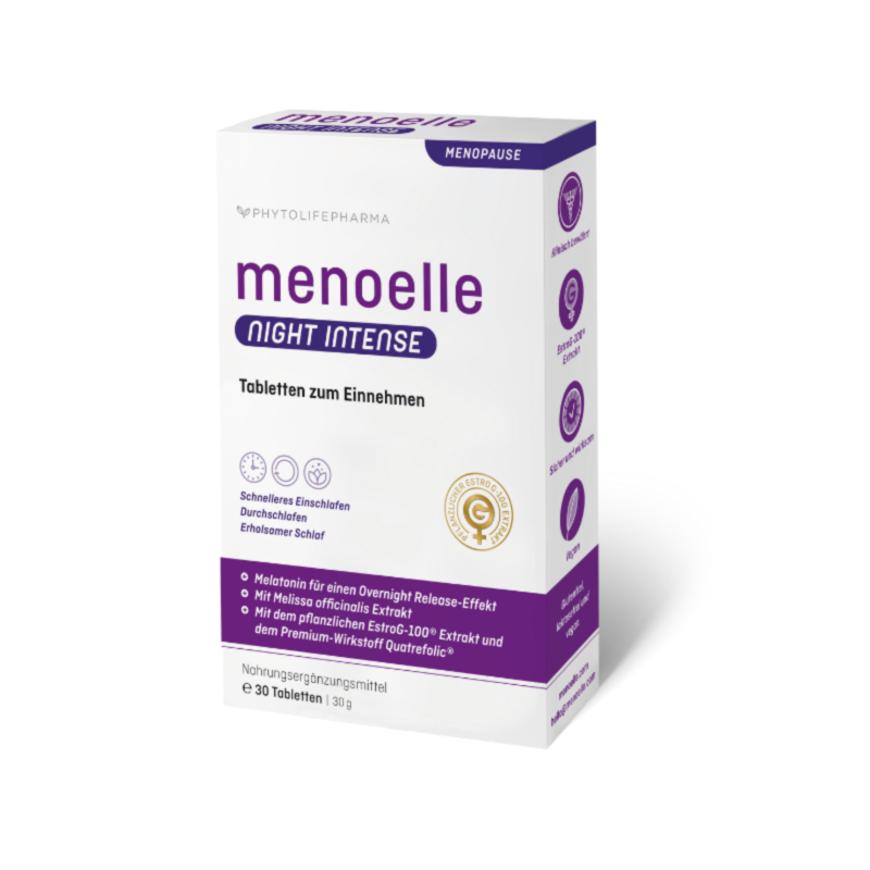 Menoelle Night Intense – ramus miegas menopauzės metu