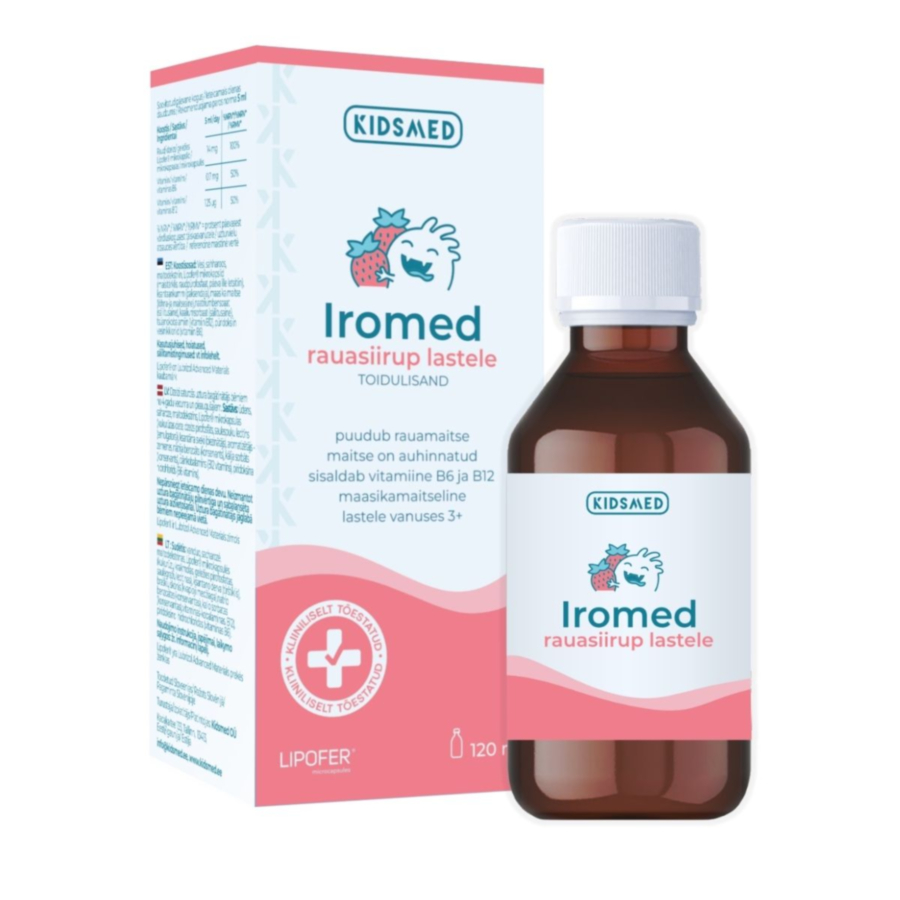 Iromed - geležies sirupas vaikams