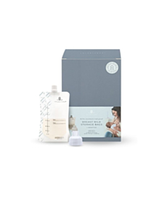 Motinos pieno laikymo maišeliai (10 vnt) + adapteris