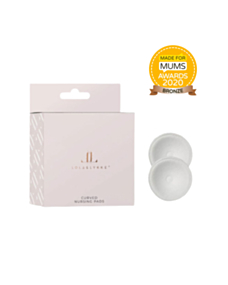 Daugkartinio naudojimo bambukiniai krūtų įklotai (2 poros)