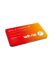 Whole Cinko ir vitamino C pastilės