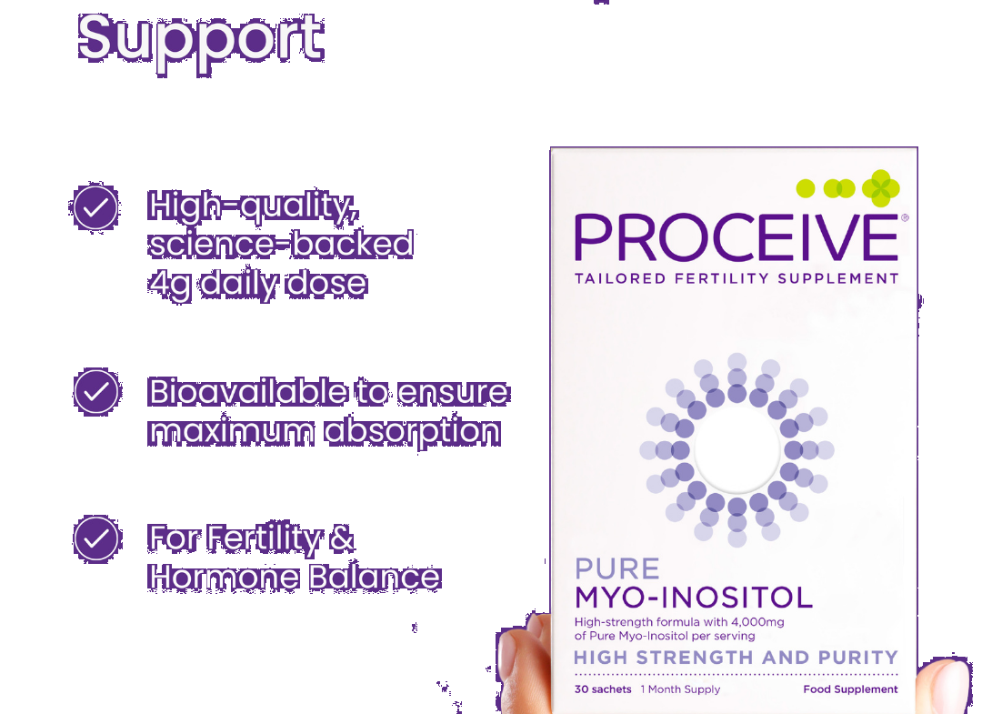 Proceive mioinozitolis: vaisingumui ir hormonų pusiausvyrai | Kidsmed