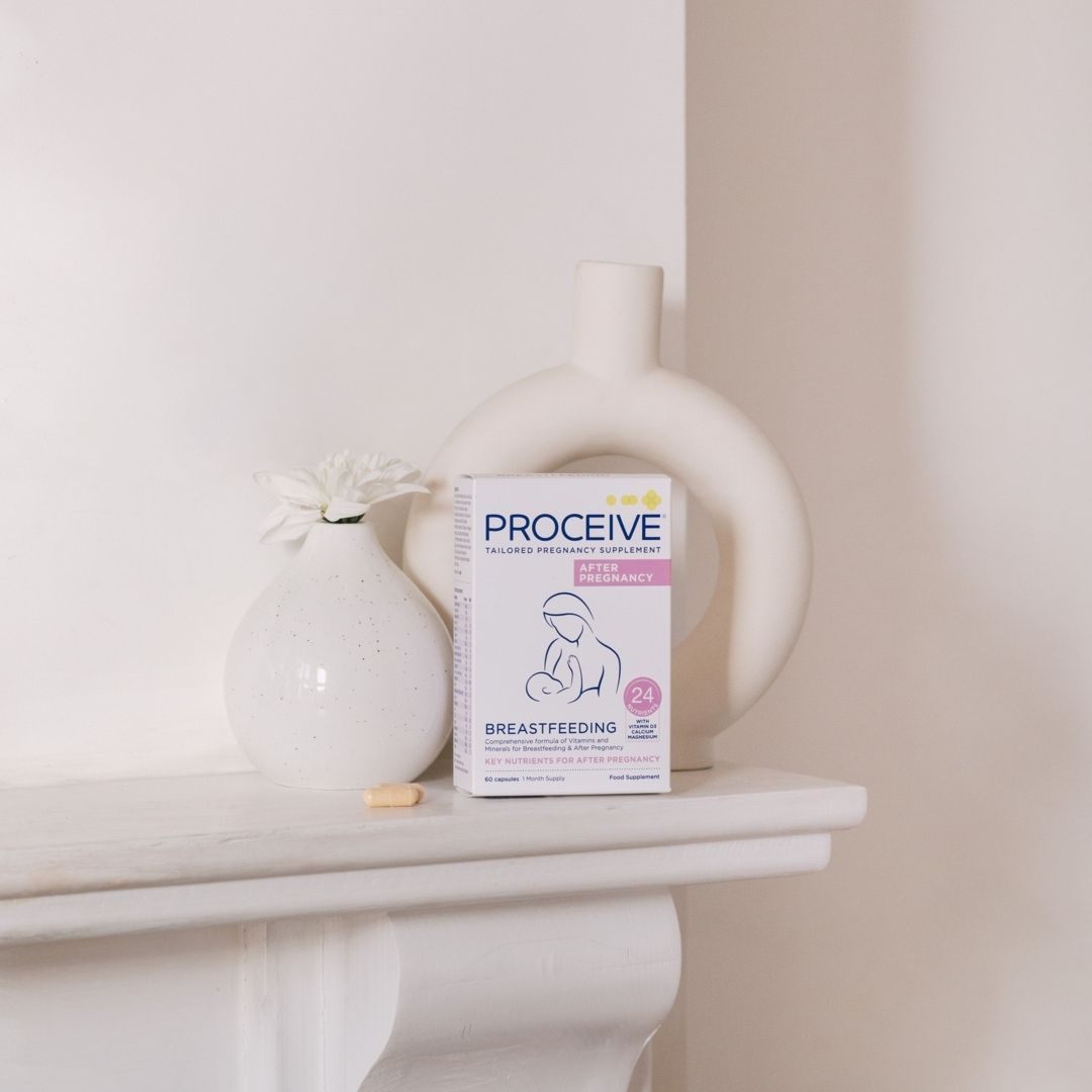 Proceive Breastfeeding išsamus maisto papildas žindymo laikotarpiui