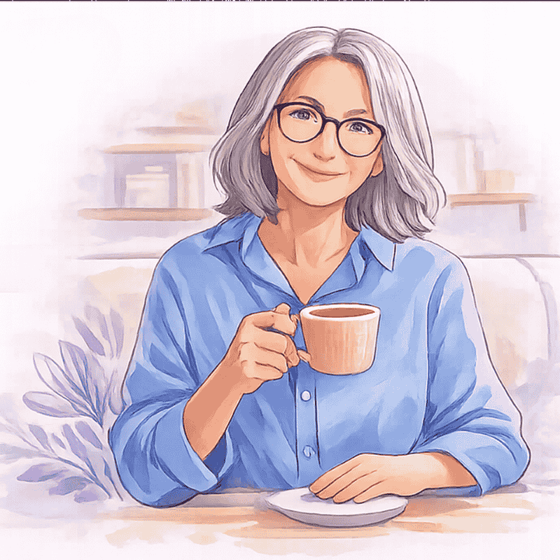 Perimenopauzės ir menopauzės simptomai – iliustracija