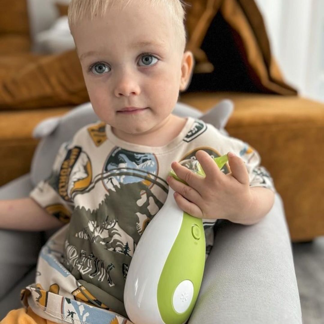 Lengvas Nosiboo Go Penguin galvutės valymas po naudojimo