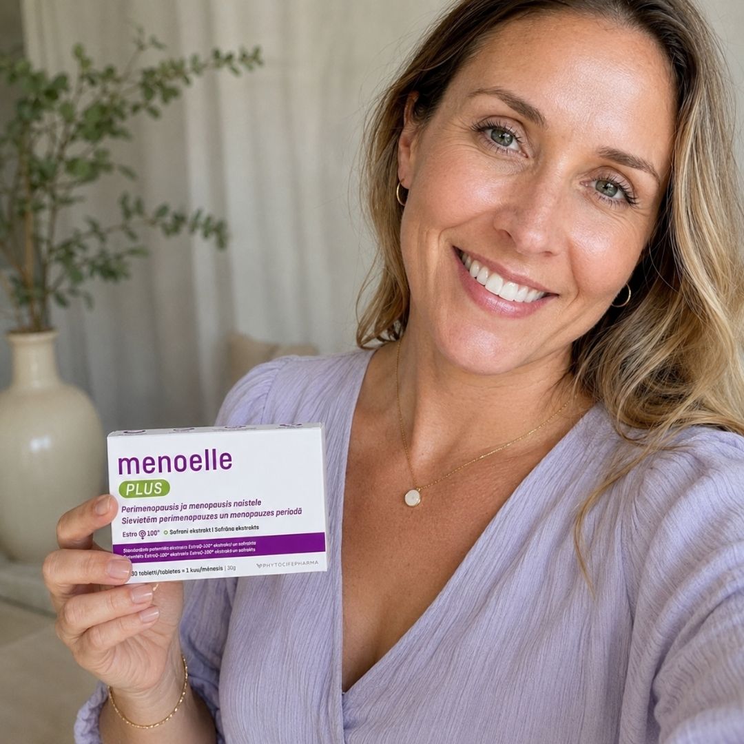 Menoelle Plus kasdienei pagalbai menopauzės metu