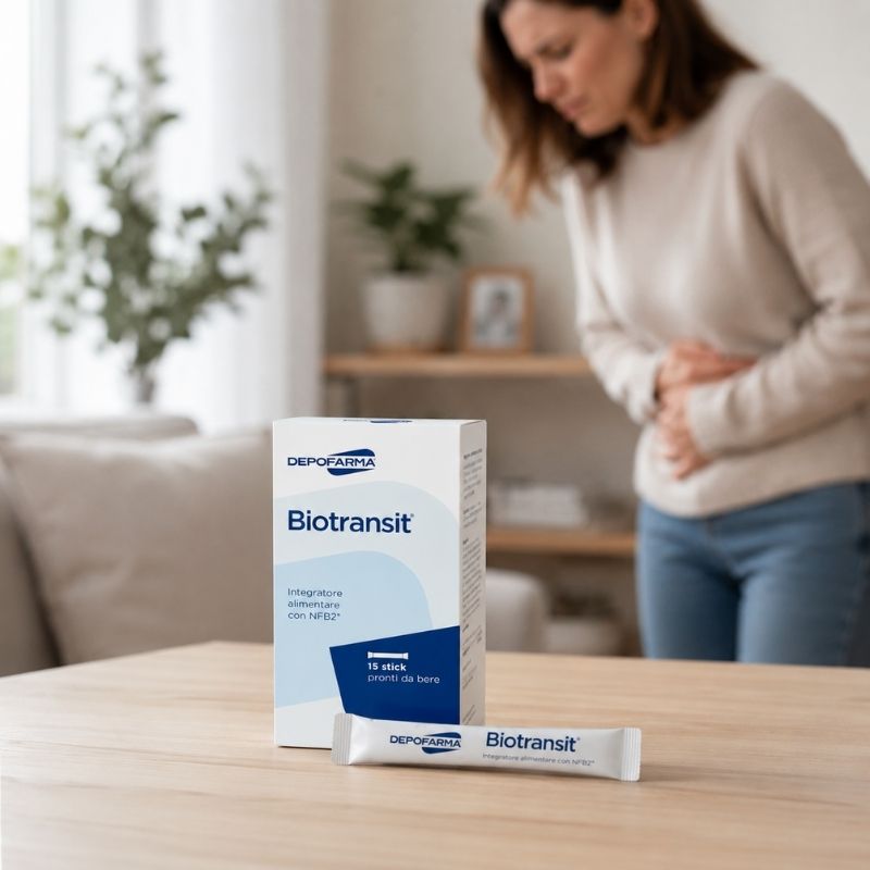 Biotransit virškinimui palaikyti esant vidurių užkietėjimui pilvo pūtimui ir lėtam virškinimui