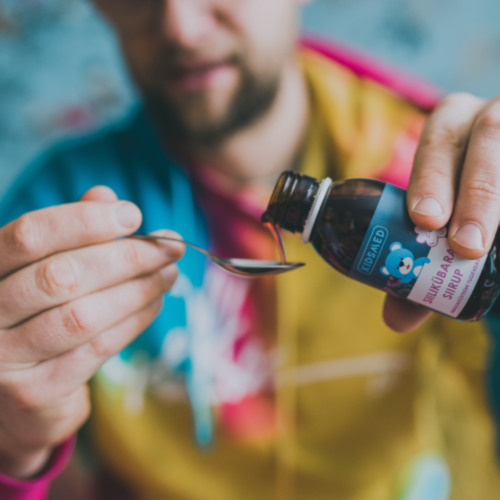 Ežiuolės sirupas su vitaminu C